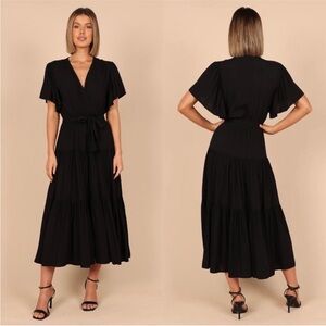 NWT Petal & Pup Black Barker Dress